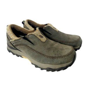 The North Face Womens Size 9 Hiking Boot Shoes Brown Slip On Permaloft Hydroseal